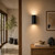 Telbix Miro Outdoor Wall Light - Up & Down - Black