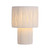 Telbix Nativa Raffia Base Table Lamp - Small - White