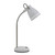 Telbix Nova Industrial Desk Lamp - White & Nickel
