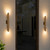 Telbix Penros Outdoor LED Wall Light - 2 Light - Brass