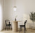 Telbix Pelion Rod Pendant Light - Clear Glass - 180mm - Antique Gold