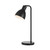 Telbix Pivot Industrial Desk Lamp - Black