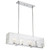 Telbix Pelion Bench Pendant Light - 4 Light - Clear Glass - 860mm - Chrome