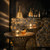 Telbix Polk Black Cord Pendant Light - Gold Shade - 200mm - Gold