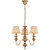Telbix Siedel Chain Pendant Light with Shade - 3 Arm - 520mm - Copper