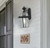 Telbix Rye Outdoor Wall Light - Small - Black