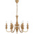 Telbix Siedel Chain Pendant Light without Shade - 6 Arm - 680mm - Copper