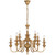 Telbix Siedel Chain Pendant Light without Shade - 9 Arm - 700mm - Copper