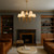 Telbix Siedel Chain Pendant Light with Shade - 9 Arm - 760mm - Copper