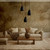 Telbix Simon Black Cord Pendant Light - Aluminium Shade - 150mm - Gun Metal