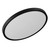 Telbix Sky Oyster LED Ceiling Light - 25 x 600mm - Black
