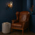 Telbix Velden Indoor Wall Light - Clear Glass - Copper
