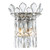 Telbix Virell Chandelier Wall Light - Crystal Glass - Chrome