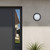 Telbix Wynn Outdoor Bunker LED Wall Light - Round - Black