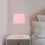 Telbix Jaxon Industrial Table Lamp - Pink
