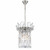 Telbix Virell Chandelier Pendant Light - 3 Light - Crystal Glass - 260mm - Chrome