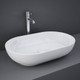 RAK Feeling Oval Above Counter Basin 550 x 130 x 350mm White