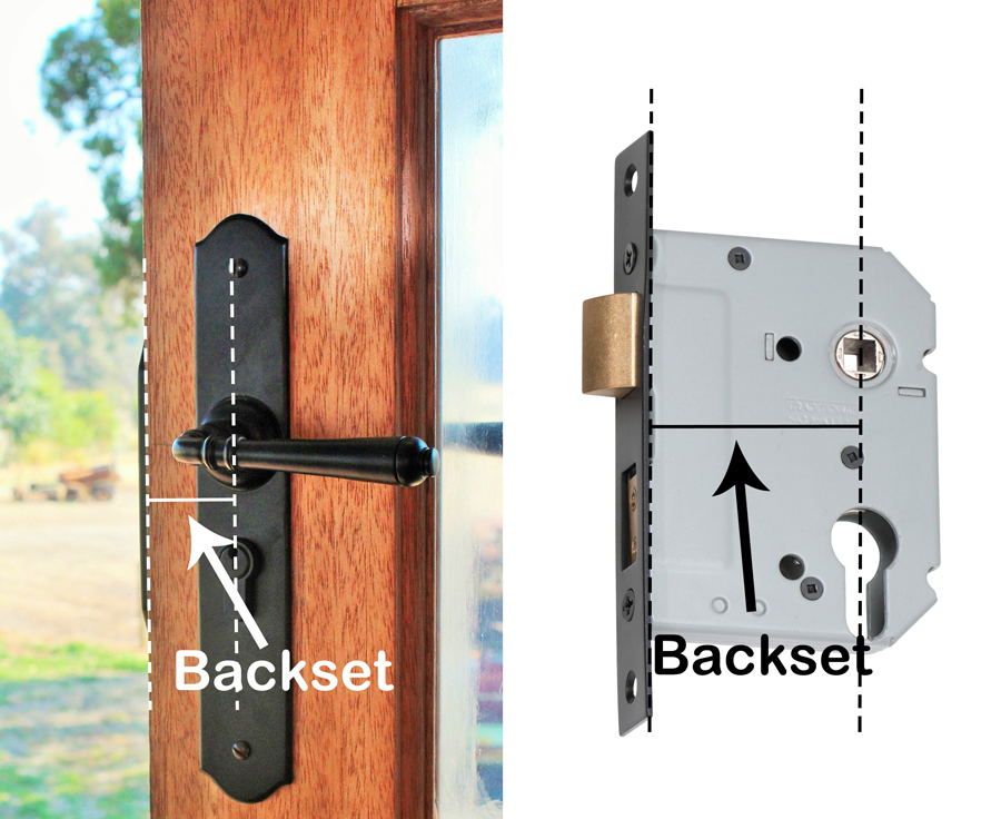 How to Change the Backset on a Door Latch 