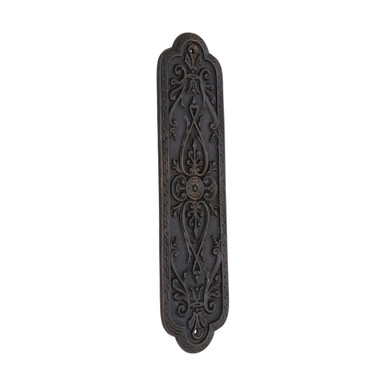 Domino Renaissance Push Plate - 265 x 70mm - Antique Bronze