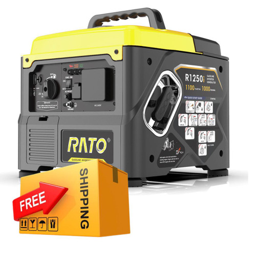 Rato 1.1kW Silent Inverter Generator – R1250i