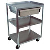 MC21ED  Stainless Cart w/ Drawer