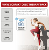 Core Vinyl Cold Corpak Tri-Sectional, Core Vinyl Cold CorPak, Chattanooga Cold Pack, ice pack, ice packs, Cold Packs, Cold Pack, Core CorPak,  CorPak, Core Cold Pack, Cold Pack