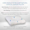 Looking for GREAT savings on a Tri-Core Natural Cervical Support Pillow with Premium Organic Cotton Shell, Tri-Core Natural Cervical Support Pillow, Tri-Core Cervical Support Pillow, Tri Core Cervical Support Pillow, Cervical Pillow, Tri Core Pillow, Cervical Support Pillow, Cervical Sleeping Pillow, Core Pillow, Sleeping Pillow, Pillow?