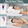 Looking for GREAT savings on a Tri-Core Natural Cervical Support Pillow with Premium Organic Cotton Shell, Tri-Core Natural Cervical Support Pillow, Tri-Core Cervical Support Pillow, Tri Core Cervical Support Pillow, Cervical Pillow, Tri Core Pillow, Cervical Support Pillow, Cervical Sleeping Pillow, Core Pillow, Sleeping Pillow, Pillow?