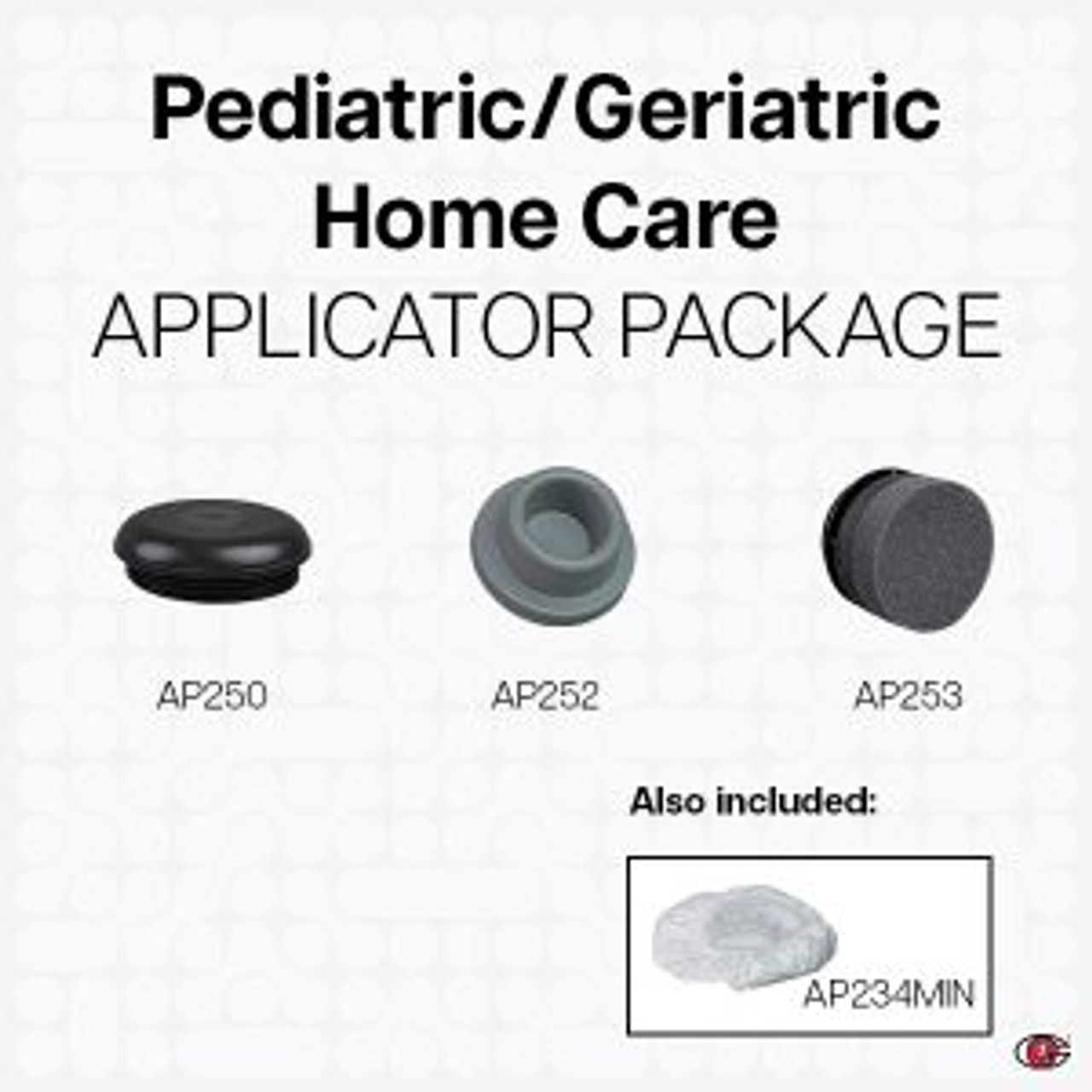 General Physiotherapy Pre-Packaged Applicator Kit - Pediatric/Geriatric Home Care Package, Pediatric/Geriatric Home Care Package, G5 Applicator Package, GK3 Applicator Package, G5, GK3, Pediatric Package, Applicator Package, GK3 Applicators, G5 Applicators, General Physiotherapy, Round Hard Vibration replacement tip, Pediatric Soft Cupping Replacement Tip, Soft Sponge Replacement Tip, Disposable Covers, replacement g5 tip, replacement gk3 tip  General Physiotherapy Pre-Packaged Applicator Kit - Pediatric/Geriatric Home Care Package, Pediatric/Geriatric Home Care Package, G5 Applicator Package, GK3 Applicator Package, G5, GK3, Pediatric Package, Applicator Package, GK3 Applicators, G5 Applicators, General Physiotherapy, Round Hard Vibration replacement tip, Pediatric Soft Cupping Replacement Tip, Soft Sponge Replacement Tip, Disposable Covers, replacement g5 tip, replacement gk3 tip