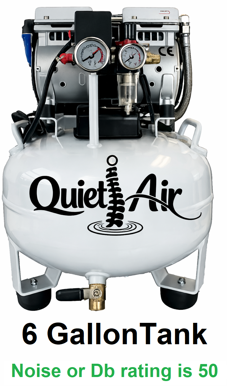 QuietAir SL6.0 Chiropractic Table Air Compressor