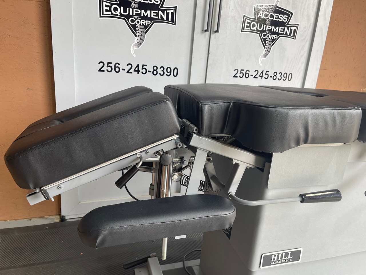 Refurbished Hill Elevation Table with Deluxe Cervical Drop , Pelvic Drop & Spring Loaded Breakaway 