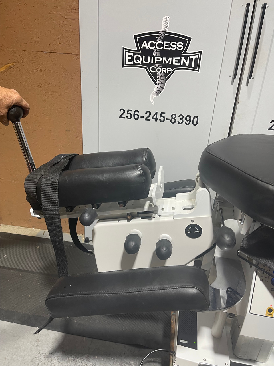 Cox 8 Used Elevation Flexion Table includes Auto Long Axis Traction and Chest Drop