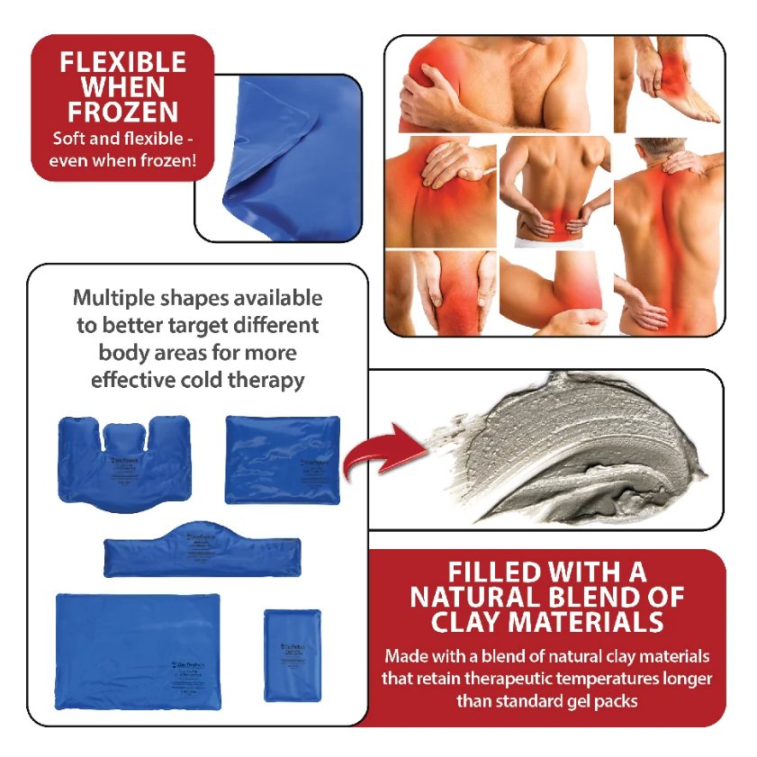 Core Vinyl Cold Corpak Tri-Sectional, Core Vinyl Cold CorPak, Chattanooga Cold Pack, ice pack, ice packs, Cold Packs, Cold Pack, Core CorPak,  CorPak, Core Cold Pack, Cold Pack
