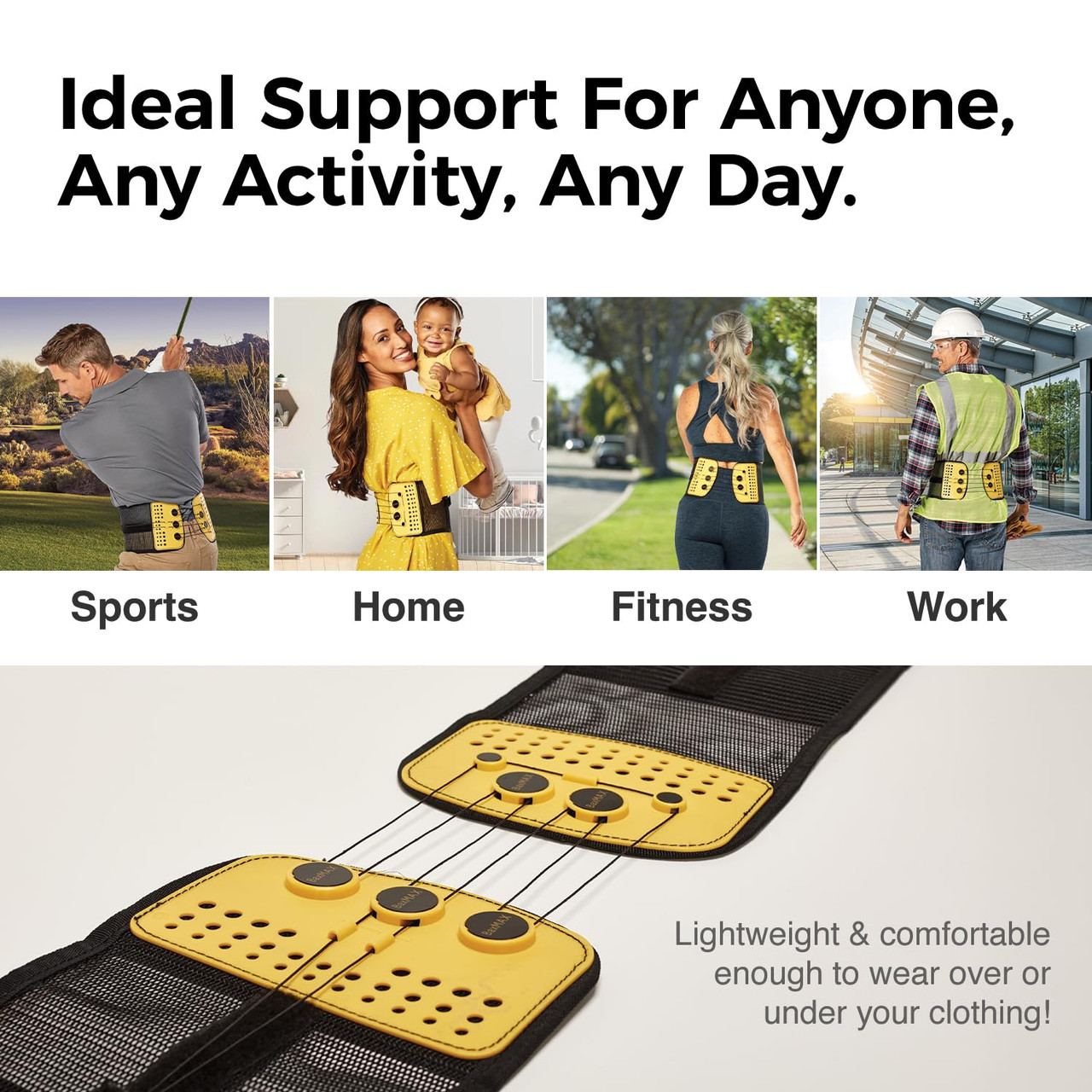 BaxMAX Ultimate Back Support, BaxMAX Back Support, Back Brace, Back Support Brace, Back Support, Brace, Support Brace, Low Back Brace, Low Back Support, Chronic Back Pain, Back Pain, Acute Low Back Brace, lumbar compression brace, lumbar brace, lumbar back brace, lumbar support, lumbar back support