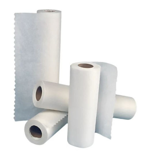 White 12.5-inch crepe headrest paper, headrest paper, crepe paper, face paper, leander paper, leander table paper, table headrest paper, table face paper, table paper 