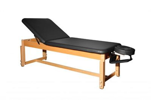 Therapy Bench  withTilt Back &  Head with  Manual Adjustable Height 24-34 inches