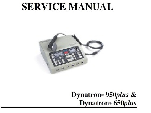 Dynatron 650 Plus Service Manual with Schematics - PDF Download