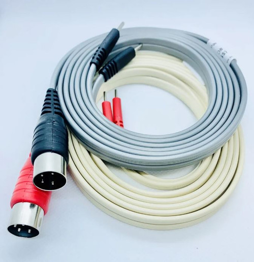 Replacement Leads for LSI COMPATIBLE 4-PIN DIN TO DUAL PINS 