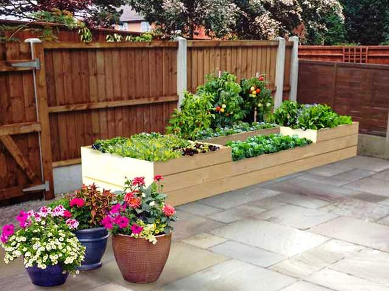 2 tier urban raised bed kit