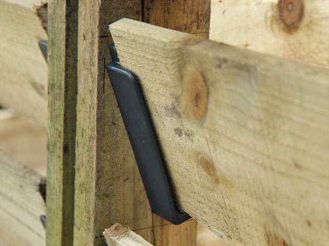 Composter Latch 2 bay treated timber wooden composter