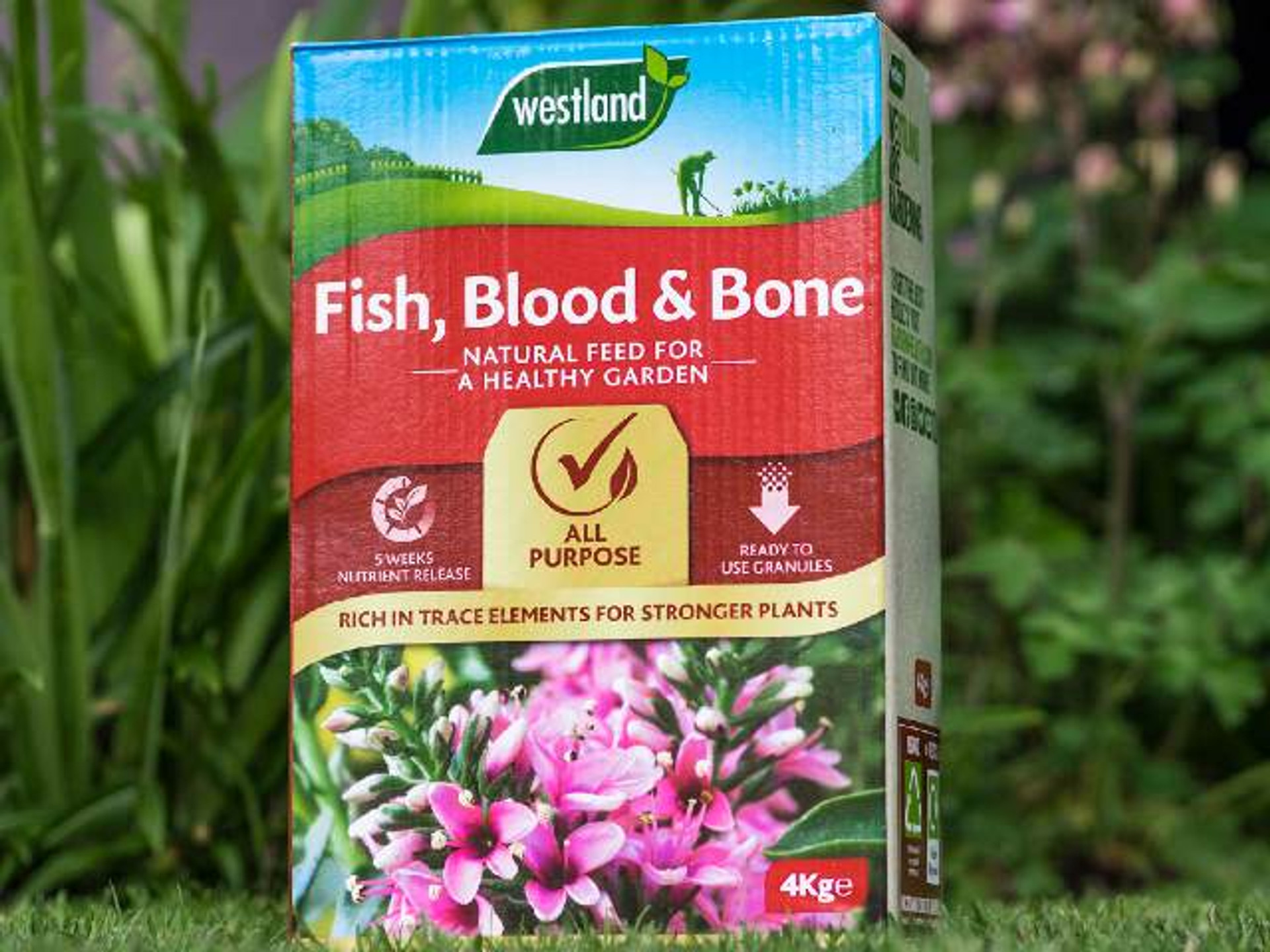 Westland Fish, Blood & Bone packaging