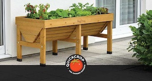 Waist high garden beds