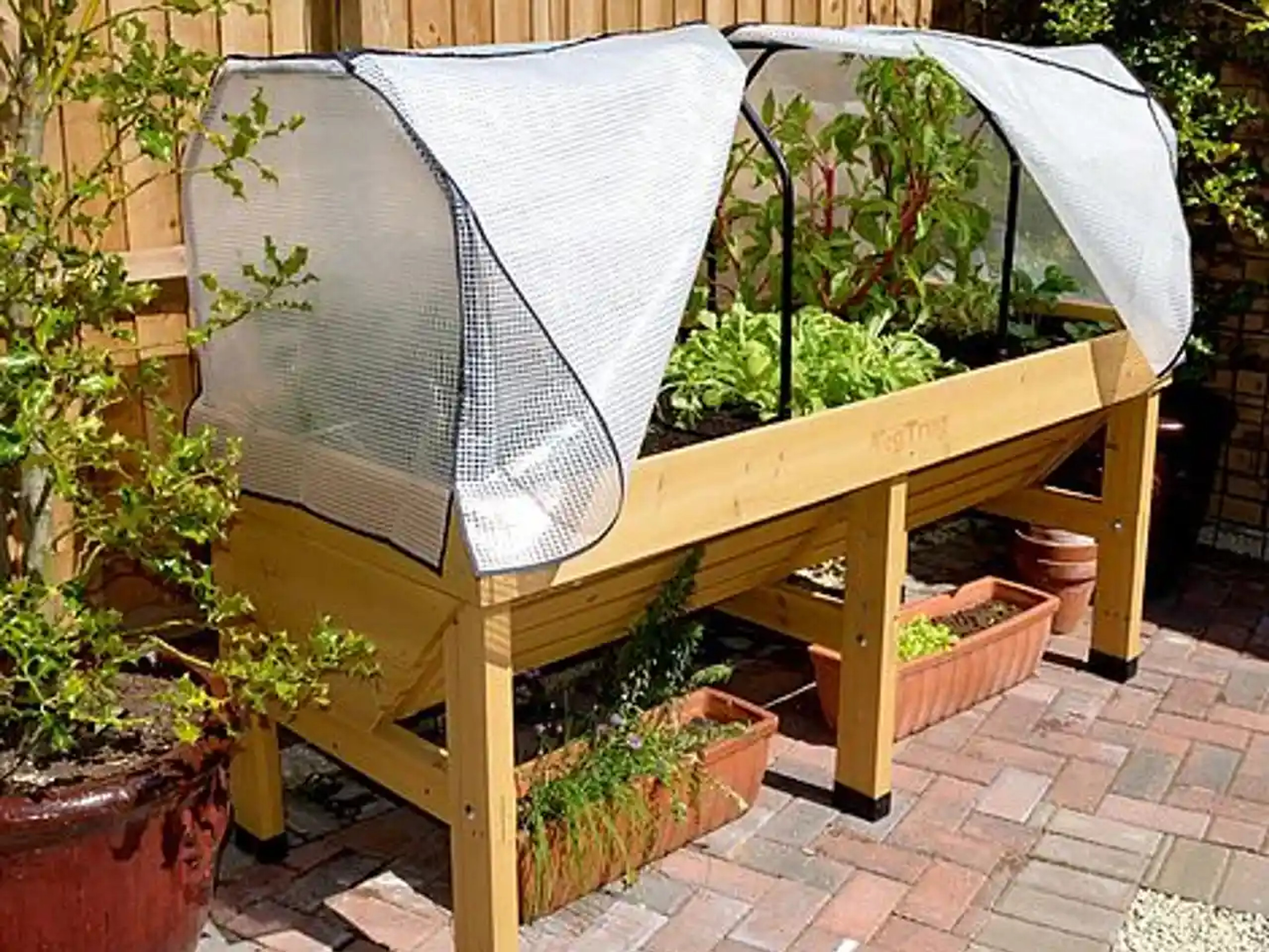Vegtrug Planters Easy Access Trough Shaped Raised Vegetable Beds