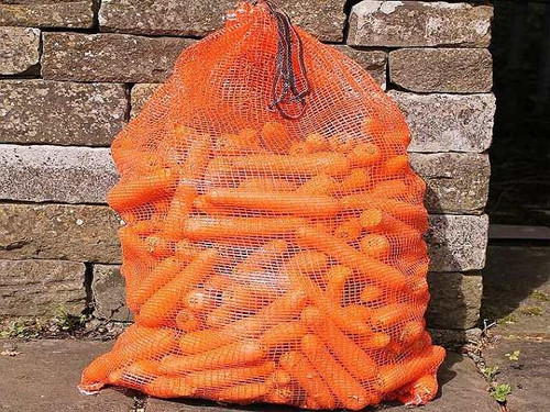 vegetable net storage bag with draw string