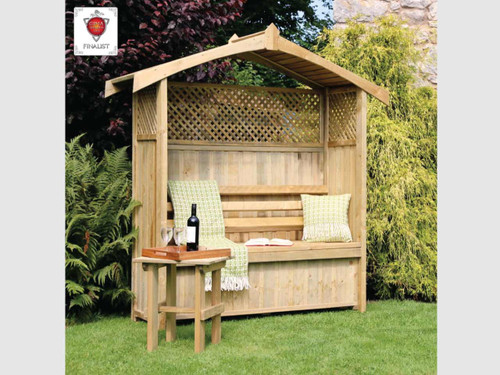 timber arbour