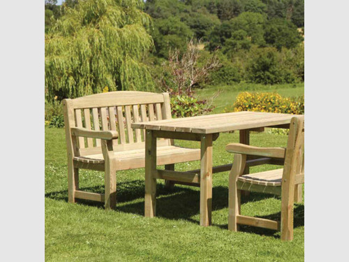 timber outdoor dining set