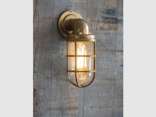 devonport brass heritage wall light