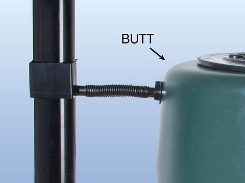 Rain diverter kit for water butt