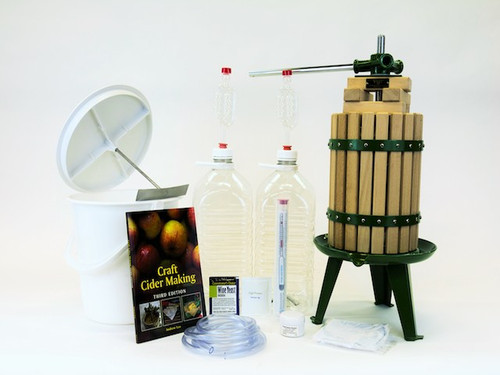 6Ltr Cider Making Kit inc. Fruit Press
