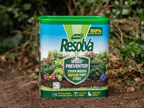 Resolva Weed Preventer stops weeds before they start